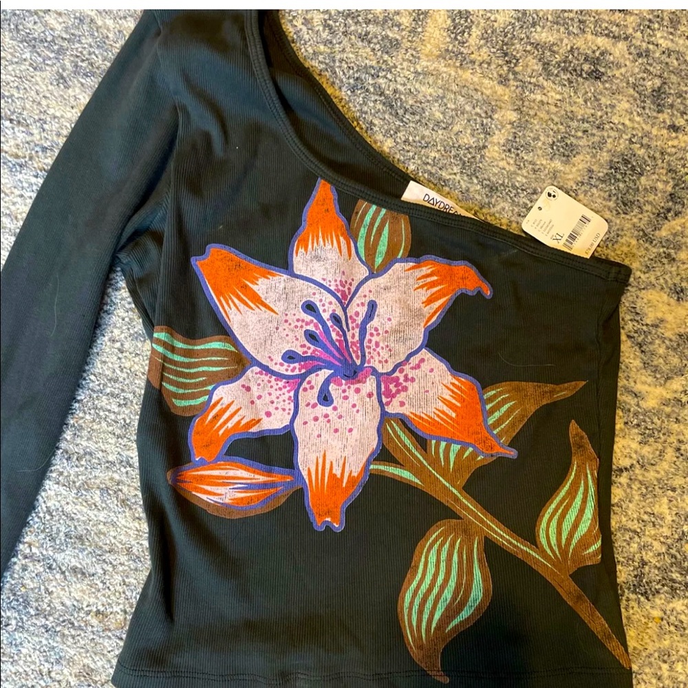 Daydreamer sold by free people off the shoulder crop top xl
